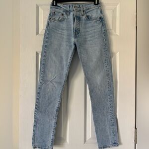 Levi's Women's 501S Jeans - Light Blue